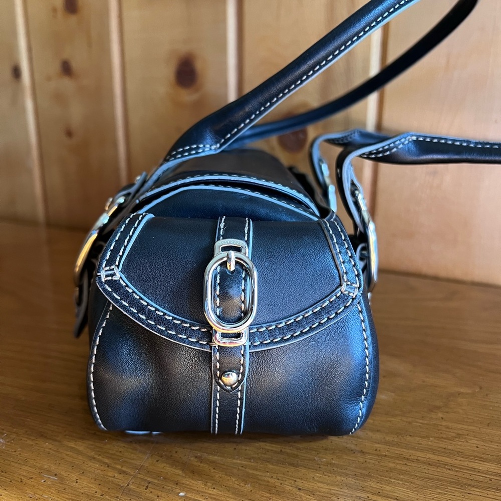 Black Leather Cole Haan Bag - Picture 2 of 7